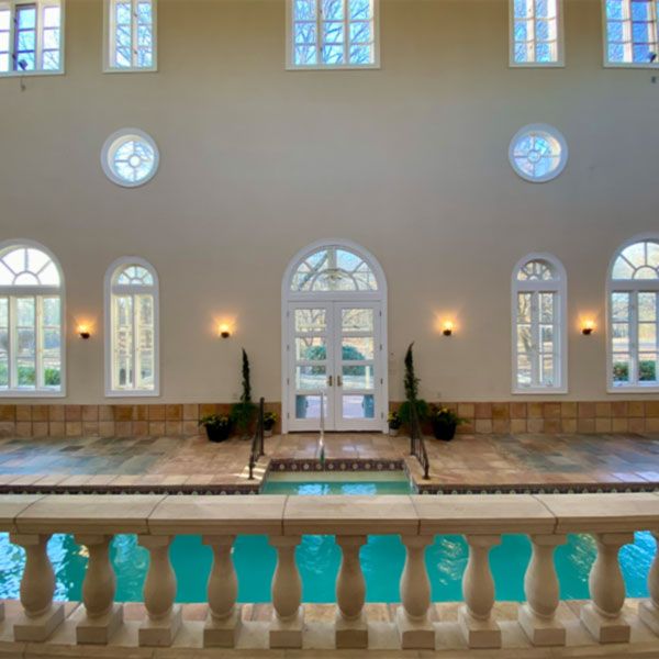 Tuscan Ridge offers a large indoor swimming pool right in side the main facility.
